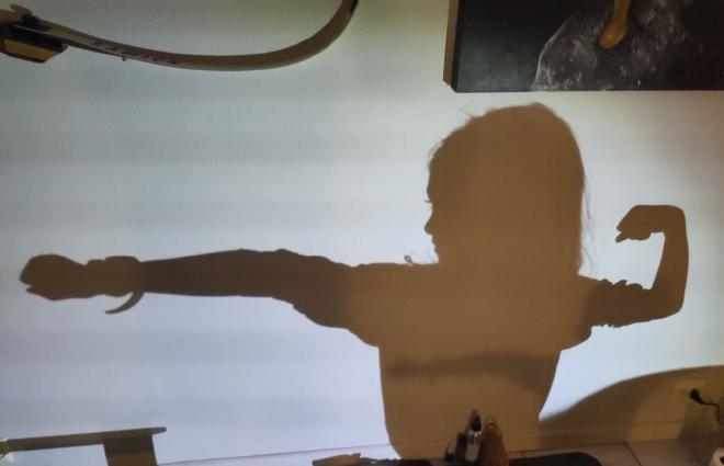 Shadows on the wall