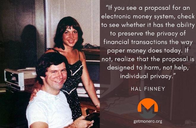 Hal Finney Monero-quote