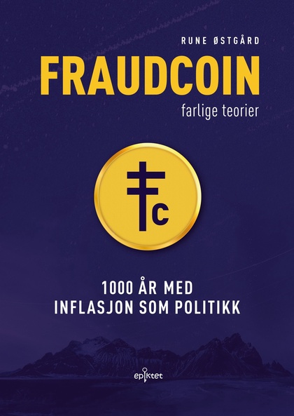 The front cover of the Fraudcoin (Norwegian edition)